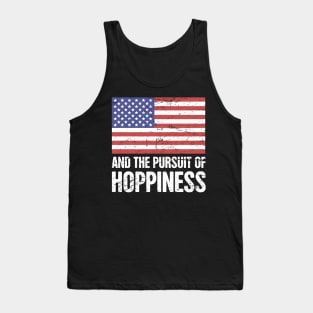 American Flag | Beer And The Pursuit Of Hoppiness Tank Top